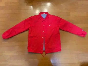 Champion 나일론 자켓 Medium 레드