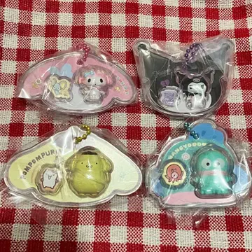 산리오 패키지 참 4종 묶음 판매