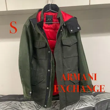 [Armani Exchange] 후드 부착 아우터 자켓