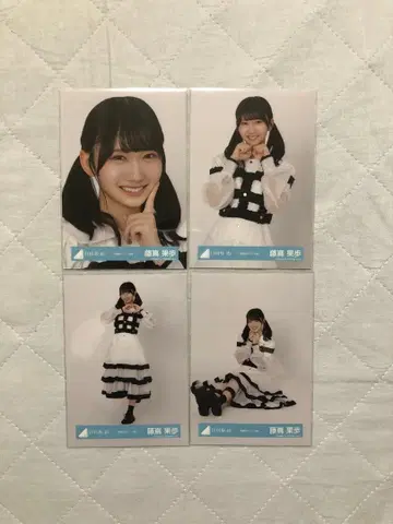 히나타자카46 후지시마 카호 4기생 라이브 의상 4종 컴프