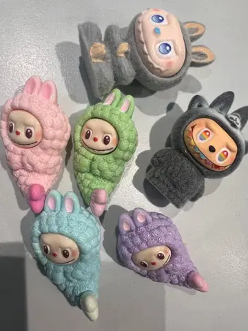 러브브 코스튬 플레이풍 피규어 6체 세트