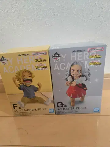 제일복권 나의 히어로 아카데미아 F상 토시노리 G상 에리 피규어