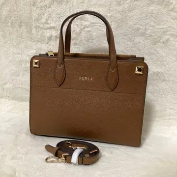 컨디션 최상 훌라 핸드백 아프로디테 가죽 2WAY 숄더백