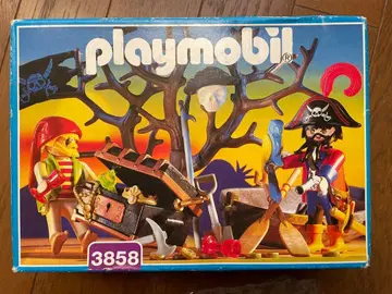 PLAYMOBIL 해적 테마 세트 3858