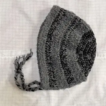 핸드메이드 귀도리 니트 모자 후드