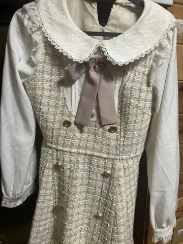 리즈리사 체크 무늬 튜닉 원피스 숏팬츠 셋업