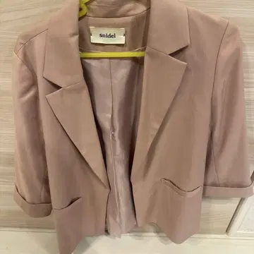 snidel 옅은 핑크 테일러드 자켓 사이즈 0