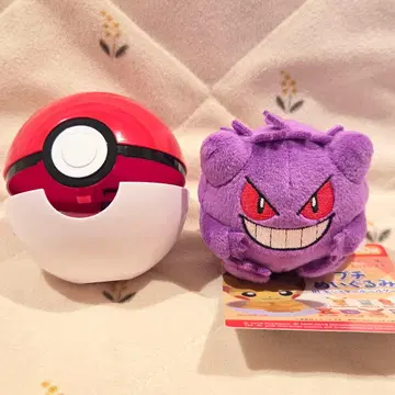 포켓몬 푸치 봉제 인형 IN 몬스터볼 케이스 겐가