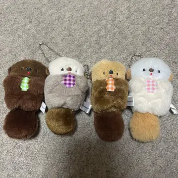 니코야마 포케 둥실둥실 랏코 봉제 인형 4개 세트