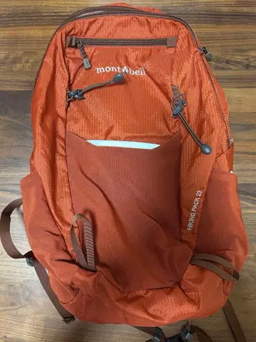[ 새상품급 ] mont-bell HIKING PACK 23 백팩 오렌지