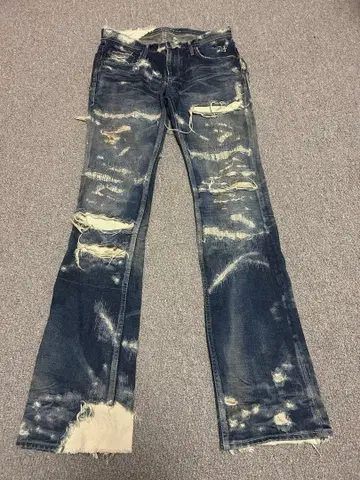 DELAY by win&sons 데미지 부츠컷 데님 hyde 계열