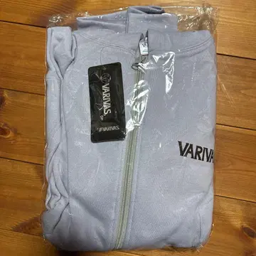 VARIVAS 후드 부착 풀 집업 후드티 LL 사이즈 그레이