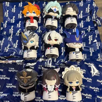 원신 파듀이 집행관 피규어 세트 9체