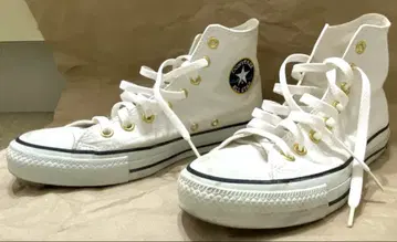 컨버스 화이트 하이컷 스니커즈