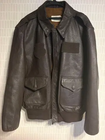 U.S.A.F. TYPE A-2 가죽 플라이트 자켓 COOPER