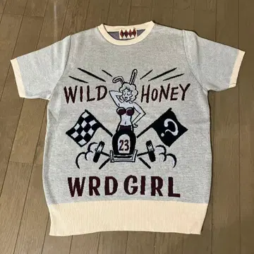 Weirdo 위르도 허니 WRD GIRL 니트 스웨터