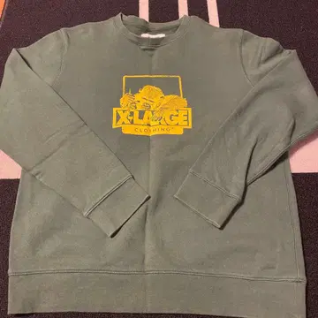 XLARGE 맨투맨 트레이닝복 로고 M 사이즈 새상품급