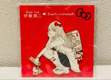 이토 준지 산리오 헬로키티 갸루 토미에 핀즈 핀 배지 산리오