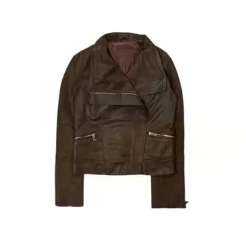 2way asymmetry multi zip jacket