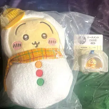 치이카와 (먼작귀) 에니마이 복권 봉제 인형 오너먼트 토끼