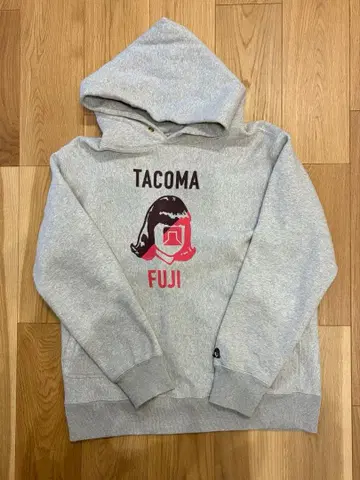 TACOMA FUJI RECORDS 그레이 후드티 L