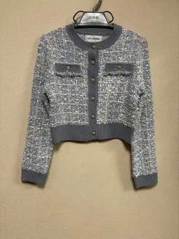 릴리 브라운 트위드 자켓