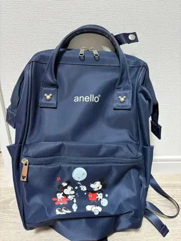 [ 대특가 ] anello 미키 미니 백팩 네이비