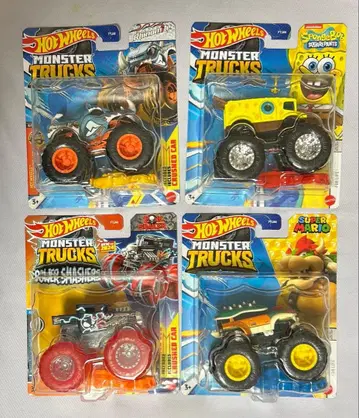 핫휠 몬스터 트럭 4대 세트