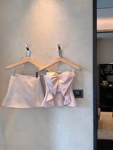 왕홍 리본 포함 셋업