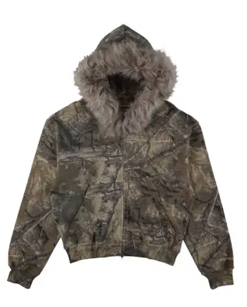 9/S PROJECT FUR ZIP HOODIE - REALTREE