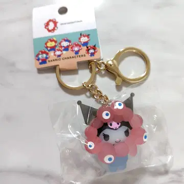 쿠로미 산리오 미야쿠미야쿠 클리어 컬러 마스코트 키링