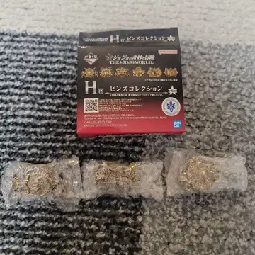 제일복권 죠죠의 기묘한 모험 H상 핀즈 컬렉션 3개 세트