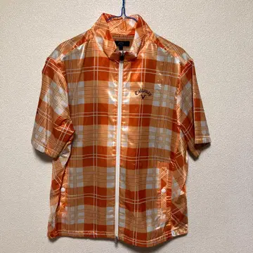 컨디션 최상 캘러웨이 풀 집업 반팔 자켓 남성용 L