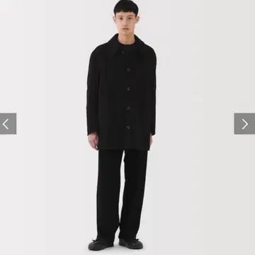 신사 캐시미어 혼방 숏 스텐카라 코트