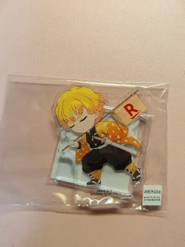 미개봉 새상품 귀멸의 칼날 아가츠마 젠이츠 아크릴 스탠드 라쿠텐