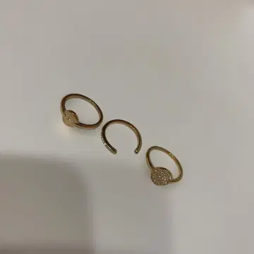 스와로브스키 반지 세트