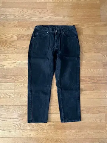 귀한 80s 90s USA제 엘엘빈 L.L.Bean 블랙 데님