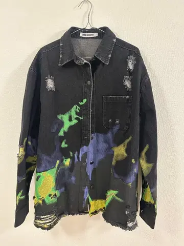 DREAM ARCHITECT 데미지 데님 자켓