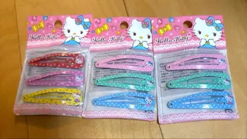 헬로키티 키티 쓰리핑 헤어핀 3개입 x 3세트