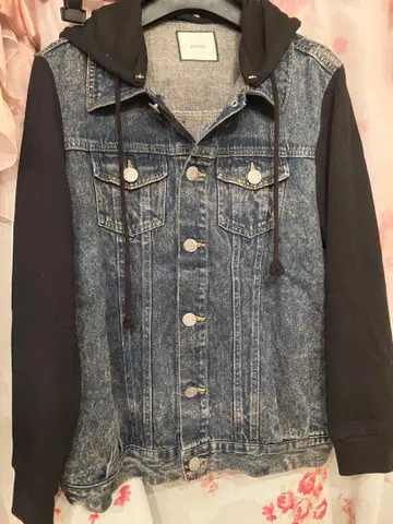 Jouetie 데님 자켓 후드티 포함