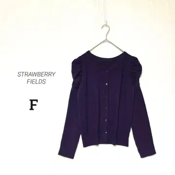 [ STRAWBERRY-FIELDS ] 새상품급 울 캐시미어 니트 가디건