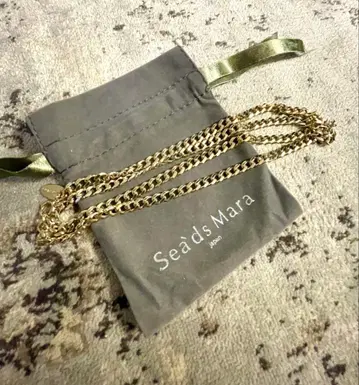 Seads Mara 롱 골드 체인 목걸이 완판 새상품급 남녀 공용