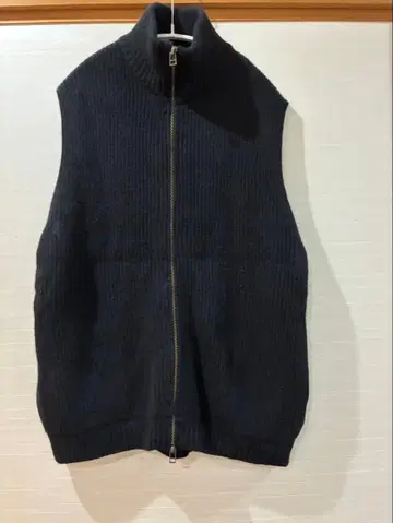 [컨디션 최상] Steven Alan 밀라노 리브 스탠드 카라 베스트