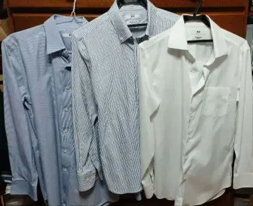 [새상품급] UNIQLO 와이셔츠 M 3벌 세트!! 유니클로