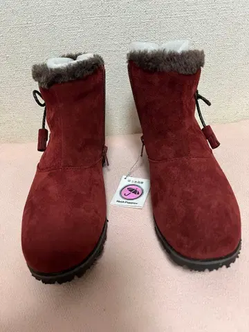 허쉬 파피스 여성용 부츠 레드