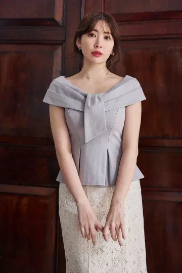 Herlipto 오프숄더 상의