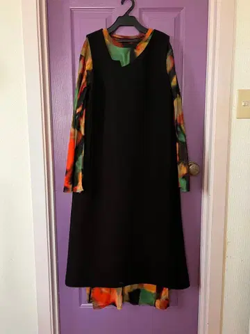 구제 빈티지 롱 원피스 세트