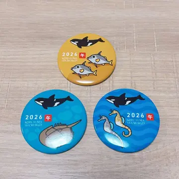 스마 월드 2026년 캔 배지 3개 세트