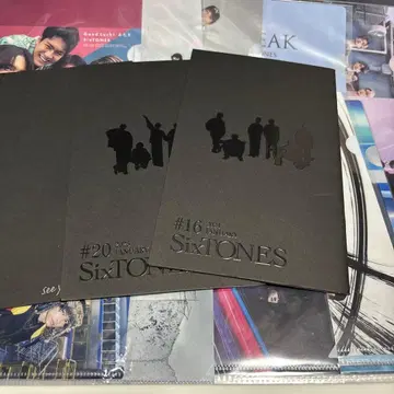 SixTONES 클리어 파일 뉴스레터