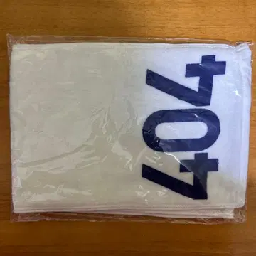 MIU404 머플러 타월 화이트